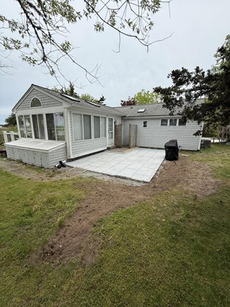 West Yarmouth Cape Cod vacation rental - Newly installed backyard granite patio