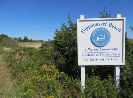 Popponesset Cape Cod vacation rental - Private beach