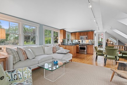 Provincetown Cape Cod vacation rental - Great room kitchen in corner