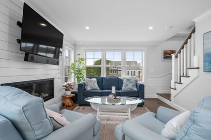 Chatham Cape Cod vacation rental - Open floorplan includes this comfortable living room
