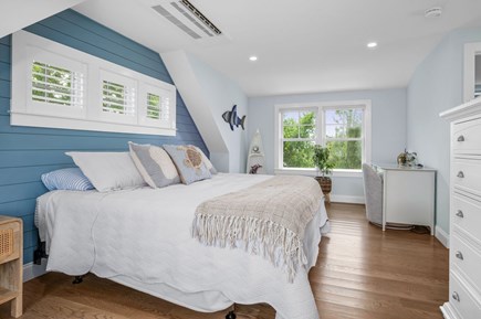 Chatham Cape Cod vacation rental - Upper level primary bedroom (3) with King sized bed