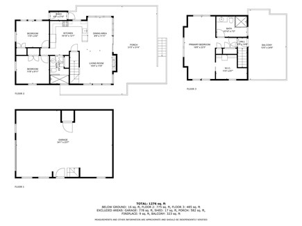 Chatham Cape Cod vacation rental - Floorplan