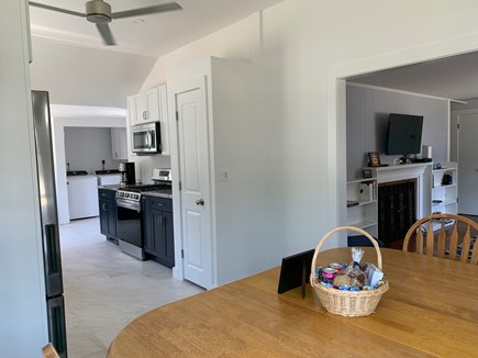 West Dennis Cape Cod vacation rental - Open Floorplan Connecting Living Room, Dining Room, and Kitchen