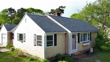 West Dennis Cape Cod vacation rental - Front and Side of House