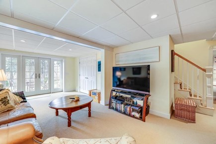 Orleans Cape Cod vacation rental - Family room with large TV