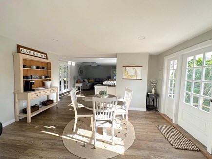 Dennis Cape Cod vacation rental - Eat in dining space with coffee bar