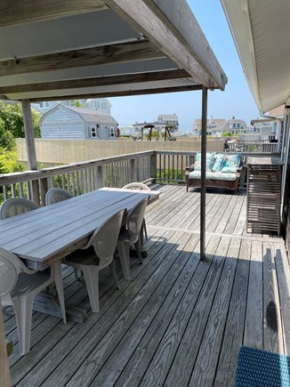 North Falmouth Cape Cod vacation rental - Back deck