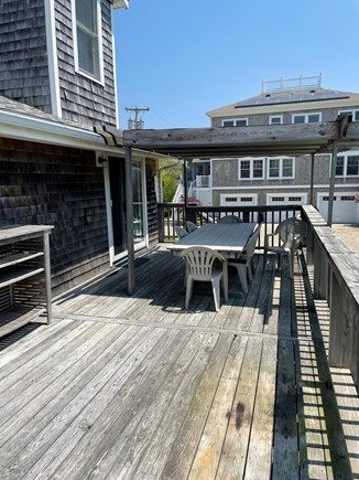North Falmouth Cape Cod vacation rental - Back Deck