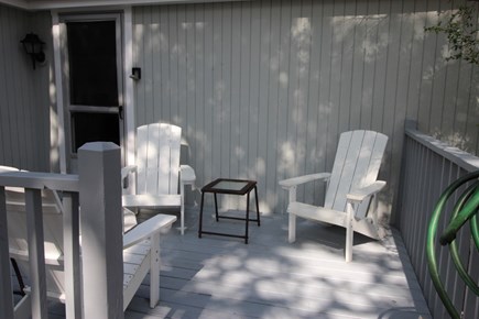 Truro Cape Cod vacation rental - Side Deck