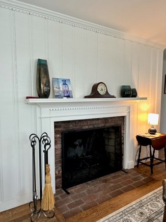 Harwich Cape Cod vacation rental - Living Space Fireplace