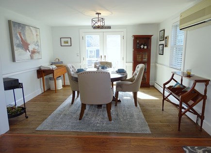 Harwich Cape Cod vacation rental - Sunny dining area, opens to back deck