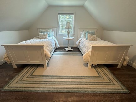 South Dennis Cape Cod vacation rental - 3rd Bedroom on Third Level- Two Twin Beds