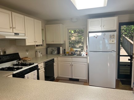 Brewster Cape Cod vacation rental - Enter the house into the well equipped kitchen with lake views