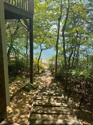 Brewster Cape Cod vacation rental - Just steps to the your own swimming, floating and fishing beach.