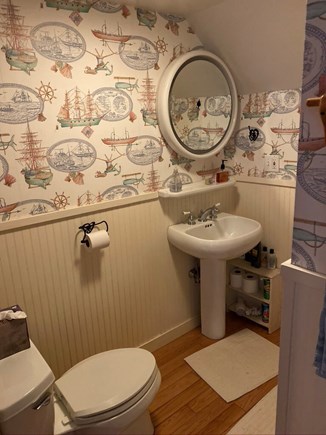 Wellfleet Cape Cod vacation rental - Upstairs bathroom with shower