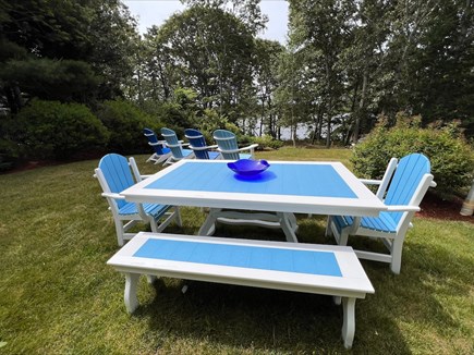 Brewster Cape Cod vacation rental - Dine al fresco with a water view.