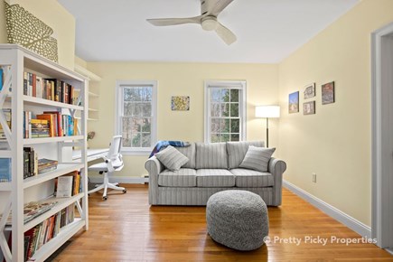 Brewster Cape Cod vacation rental - Office on the main level with queen sofa bed.