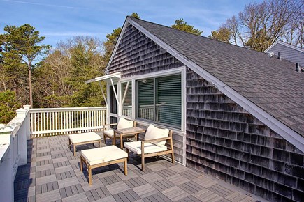Centerville Cape Cod vacation rental - Balcony outside bedroom with king bed