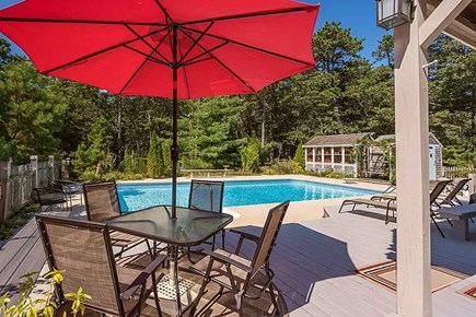 Centerville Cape Cod vacation rental - Relax by the pool away from the sun