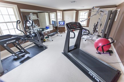 New Seabury, Popponesset  Cape Cod vacation rental - Fully equipped home gym.