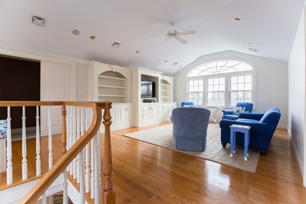 New Seabury, Popponesset  Cape Cod vacation rental - Second-story family room with soaring water views
