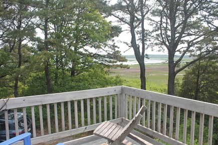 Wellfleet, Lt Island - 1136 Cape Cod vacation rental - Deck with view of marsh