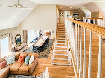 Falmouth Cape Cod vacation rental - View of spacious interior from mezzanine