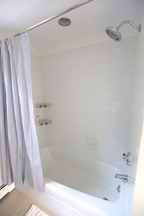 East Falmouth Cape Cod vacation rental - Shower with shampoo, conditioner, and body wash provided