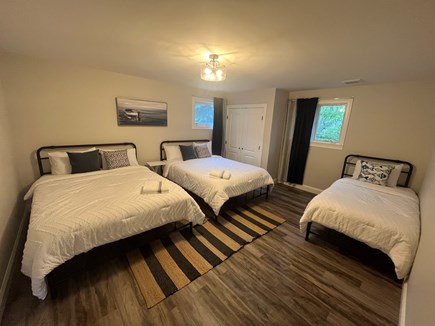 Dennis Cape Cod vacation rental - Bedroom 3: 2 Queens, 1 Twin
