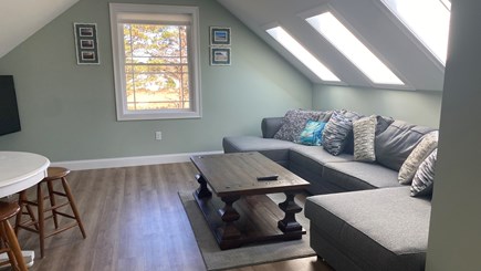 South Yarmouth Cape Cod vacation rental - add'l living room on 3rd floor