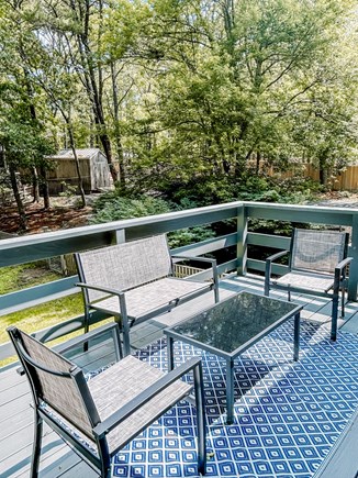 Harwich Cape Cod vacation rental - Quiet and peaceful back deck