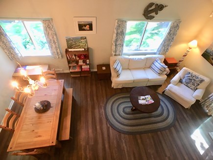 Ocean Edge Cape Cod vacation rental - Living Room / Dining Room Top View