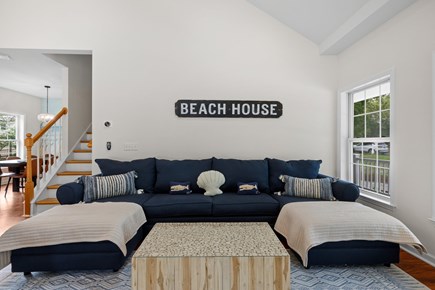 Eastham Cape Cod vacation rental - Beach House Living Room!