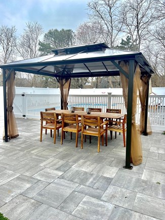 Eastham Cape Cod vacation rental - Outdoor Dining, not pictured a grill and outdoor solar shower