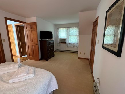 Chatham Cape Cod vacation rental - West 2nd floor bedroom w/ Queen,  a/c unit and Smart TV