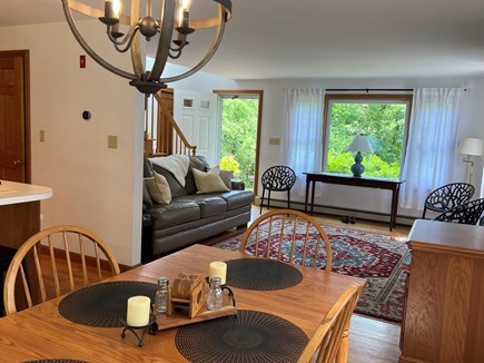 Chatham Cape Cod vacation rental - Dining for 6 plus 2 bar seats at counter
fireplace out of view