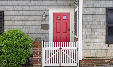 Provincetown, Martin House 157 Cape Cod vacation rental - Side Door Entrance