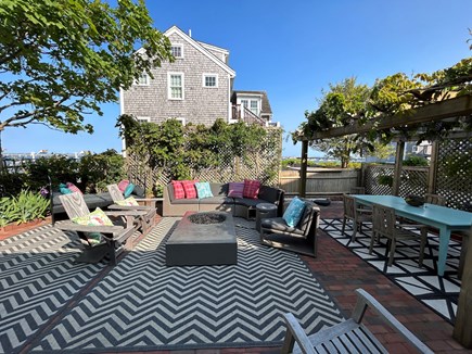 Provincetown, Martin House 157 Cape Cod vacation rental - Patio with Fire Pit