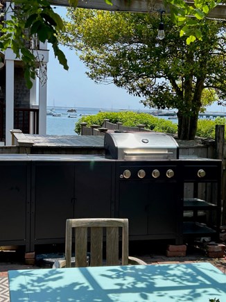 Provincetown, Martin House 157 Cape Cod vacation rental - Outdoor Kitchen with View