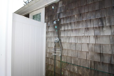 West Dennis Cape Cod vacation rental - Outdoor shower