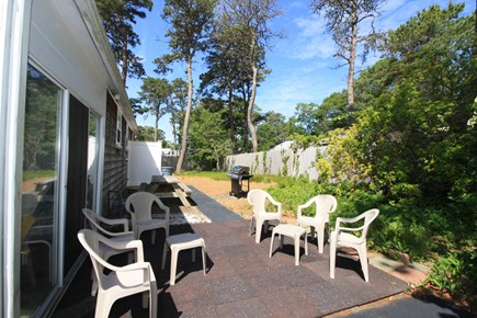 West Dennis Cape Cod vacation rental - Back patio
