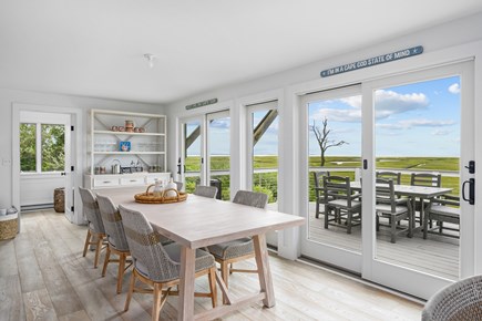 Yarmouth Port Cape Cod vacation rental - Dining area off kitchen