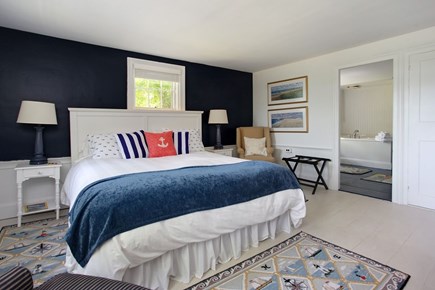 Barnstable Cape Cod vacation rental - The Lighthouse room in the Farmhouse has a double hot tub.