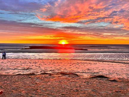 Herring Pond Area - Eastham Cape Cod vacation rental - Walk or drive to First Encounter Beach and sunsets one mile away.