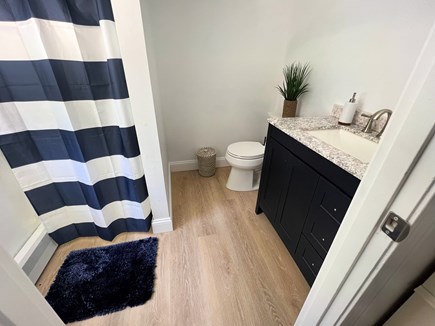 Brewster Cape Cod vacation rental - Master Bathroom, marble countertop