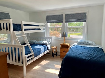 Sheep Pond Estates, Brewster Cape Cod vacation rental - 2nd Bdrm. Twin over Full size bed and separate twin bed. Sleeps 4