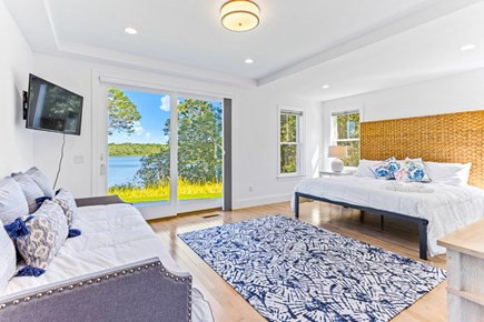 Yarmouth Cape Cod vacation rental - This beautiful bedroom has an equally beautiful water view