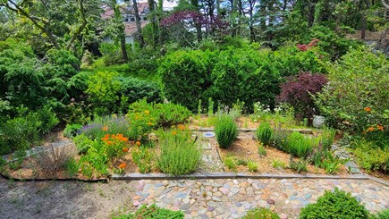 Wellfleet Cape Cod vacation rental - Wooded lot with lovely gardens and blooming flowers