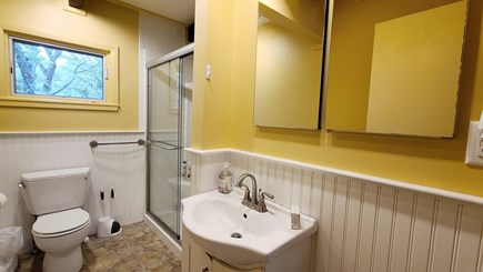 Wellfleet Cape Cod vacation rental - First floor bathroom with shower