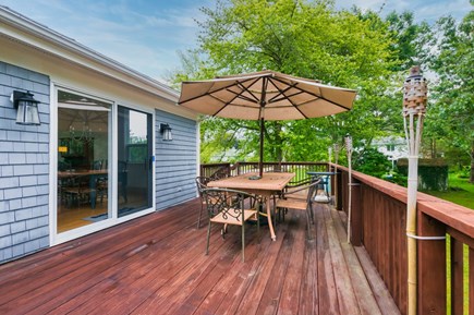 Sandwich Cape Cod vacation rental - Deck off of dining area